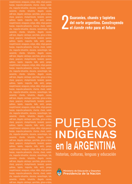 Guaraníes, Chanés Y Tapietes Del Norte Argentino. Construyendo El “Ñande Reko” Para El Futuro - 1A Ed Ilustrada