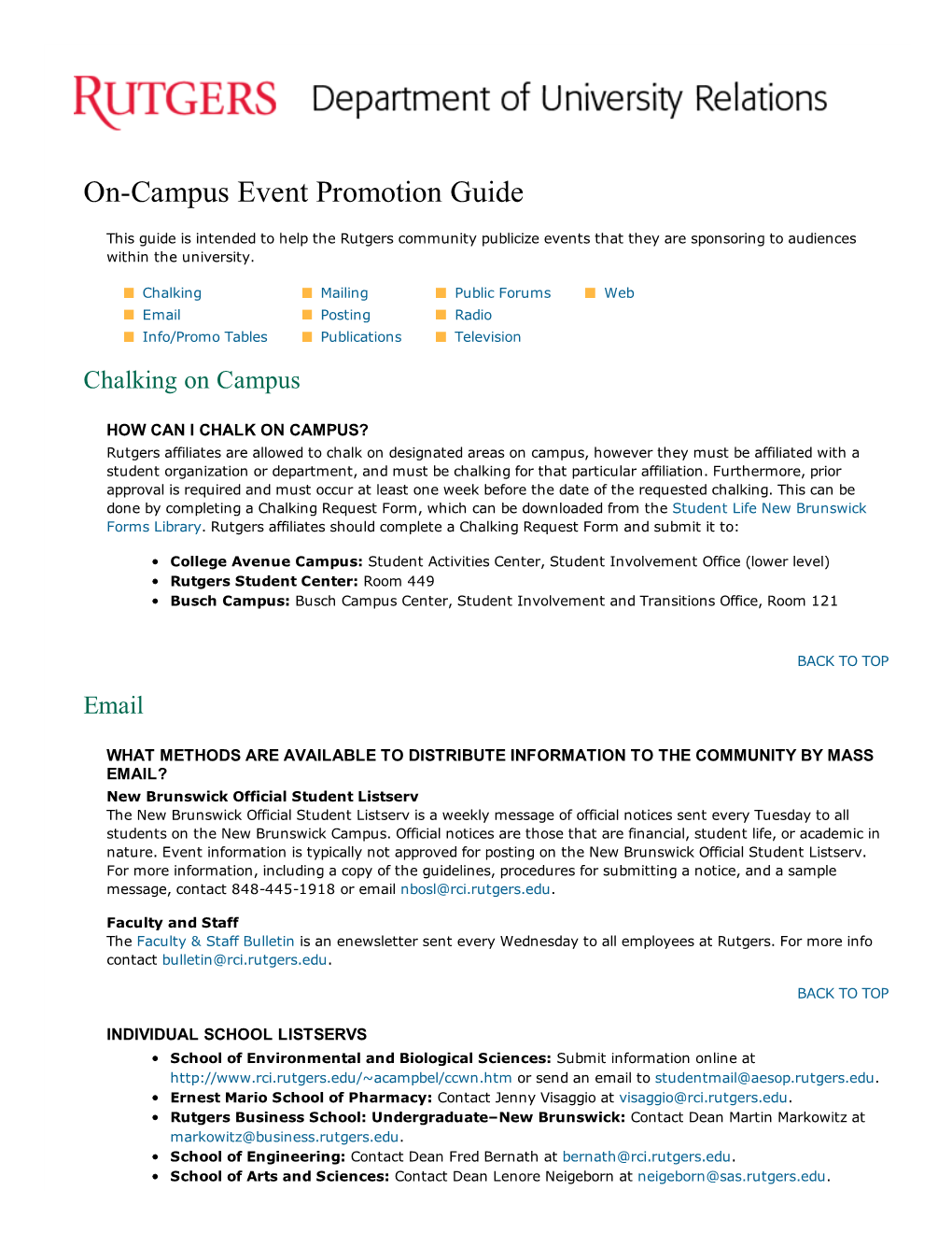 Oncampus Event Promotion Guide