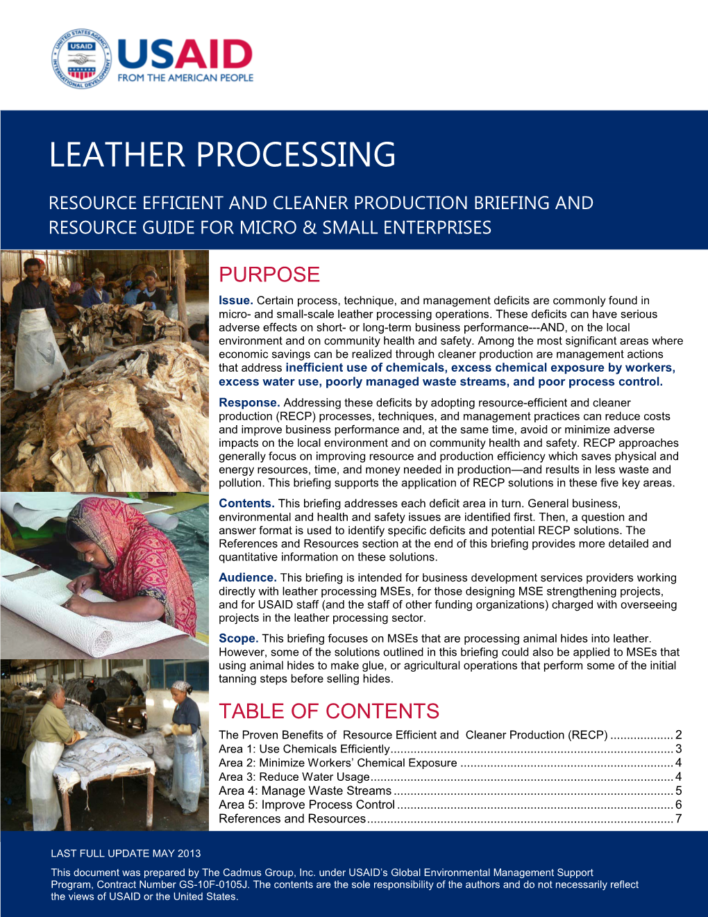 Leather Processing