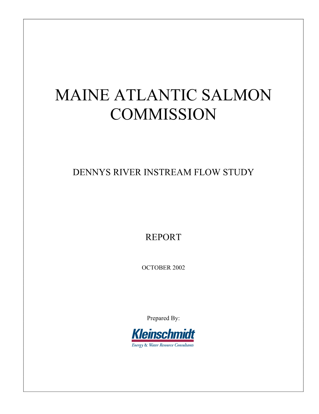 Maine Atlantic Salmon Commission