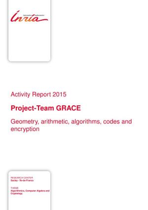 Project-Team GRACE