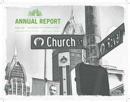 Annual Reportreport Fy 2012—2013 Downtown Mobile District Management Corporation