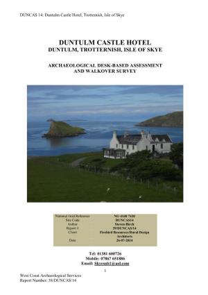 Duntulm Castle Hotel, Trotternish, Isle of Skye