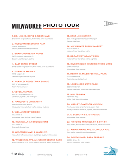 Milwaukee Photo Tour