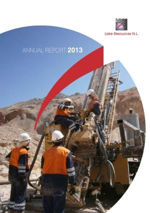 Annual Report 2013 Annual Report 2013