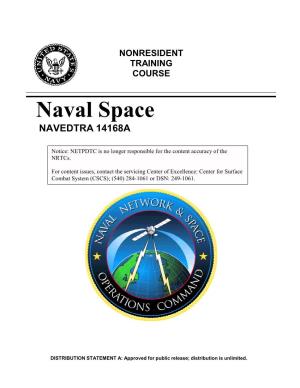 Naval Space NAVEDTRA 14168A
