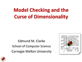 Model Checking and the Curse of Dimensionality