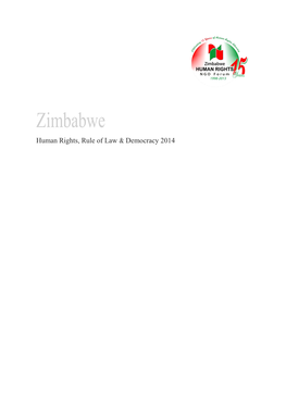 Annual Human Rights Report 2014 FINAL VERSION