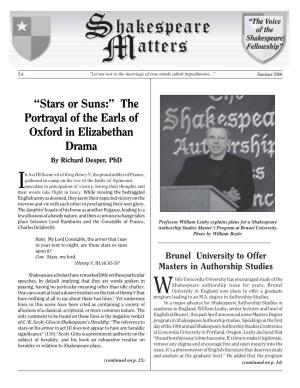 Summer 2006 Shakespeare Matters Page 1