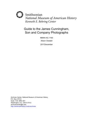Guide to the James Cunningham, Son and Company Photographs