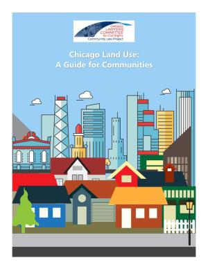 Chicago Land Use: a Guide for Communities