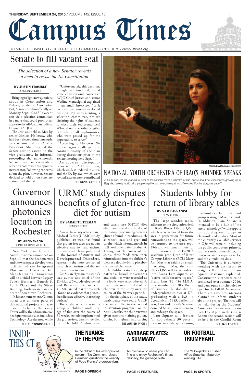 Sep 24, 2015 Issue 15