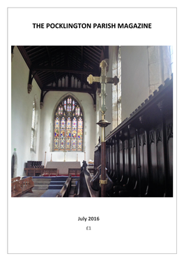 The Pocklington Parish Magazine