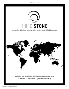 Third Stone Journal 1.1
