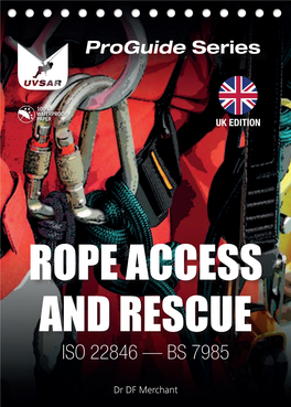 Proguide Rope Access and Rescue