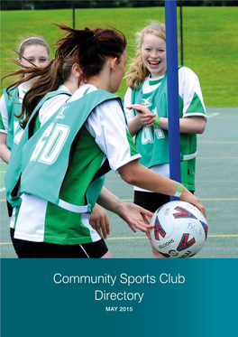 Community Sports Club Directory