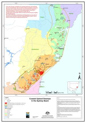 Coastal Upland Swamps in the Sydney Basin - Likely to Occur Australia, 2006