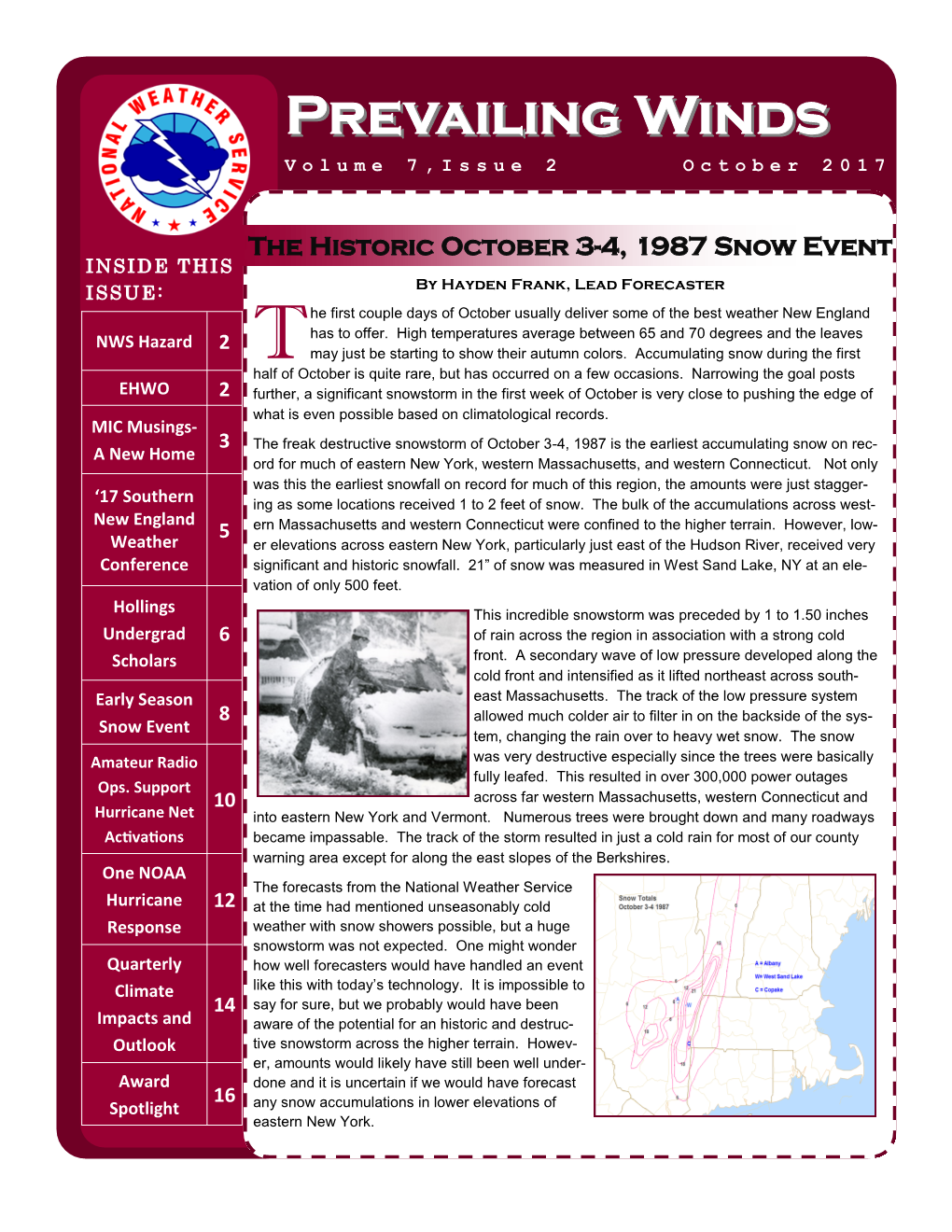 Prevailing Windswinds