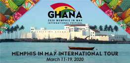 MEMPHIS in MAY INTERNATIONAL TOUR March 11-19, 2020