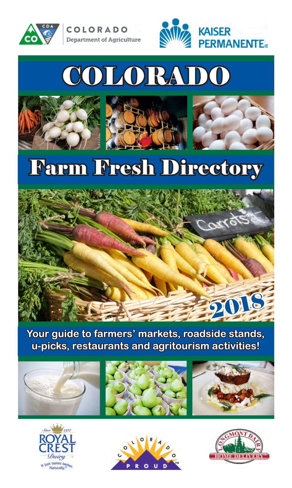 2018 Colorado Farm Fresh Directory