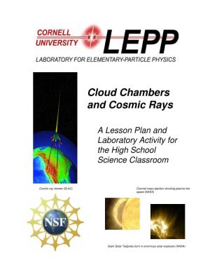 Cloud Chambers and Cosmic Rays