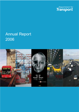 Department for Transport Annual Report 2006 CM 6817