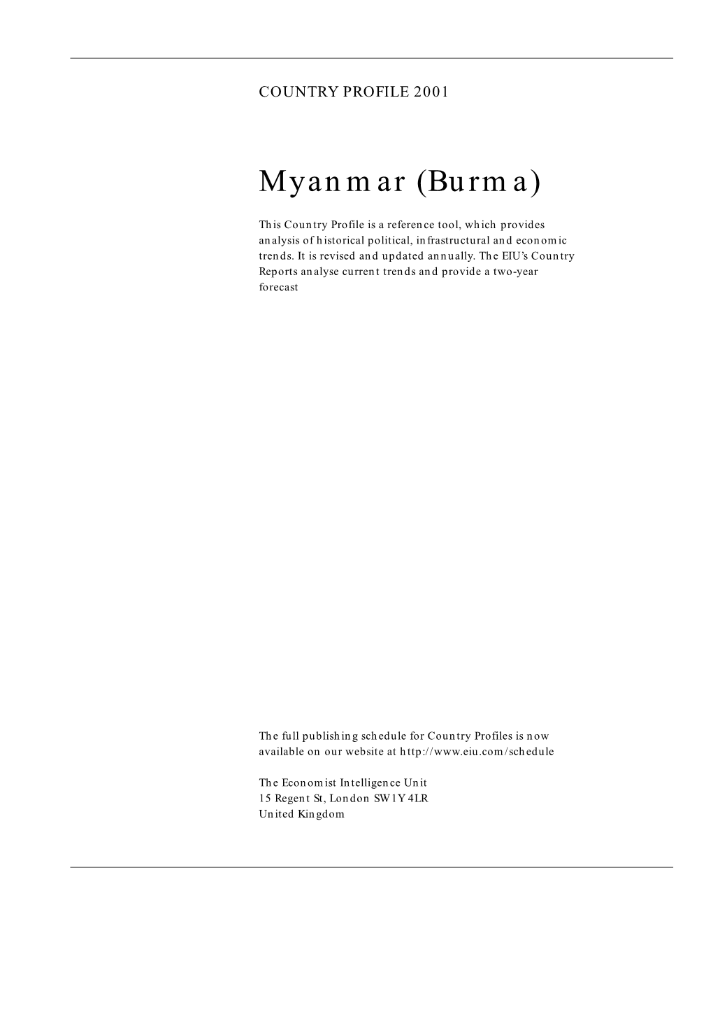 Myanmar (Burma)