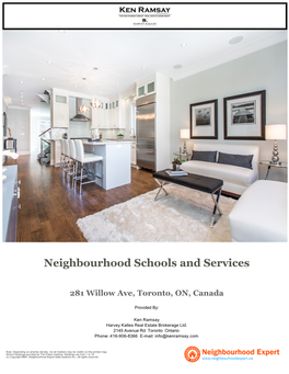 Neighbourhood Schools and Services