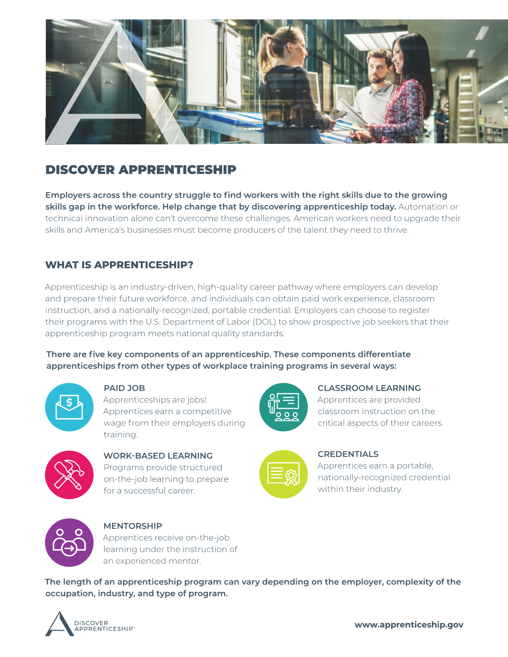 Discover Apprenticeship Fact Sheet
