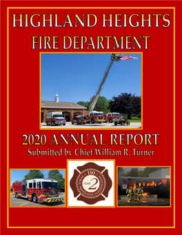 2020 Fire Department Annual Report