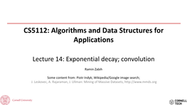 Smoothing and Analyzing 1D Signals