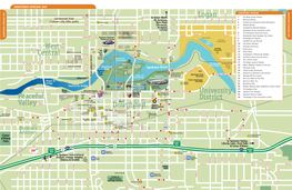 Downtown Spokane & North Map
