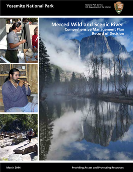Merced Wild and Scenic River Comprehensive Management Plan Record of Decision