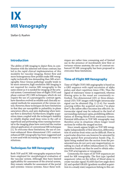 MR Venography