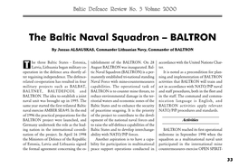 The Baltic Naval Squadron – BALTRON