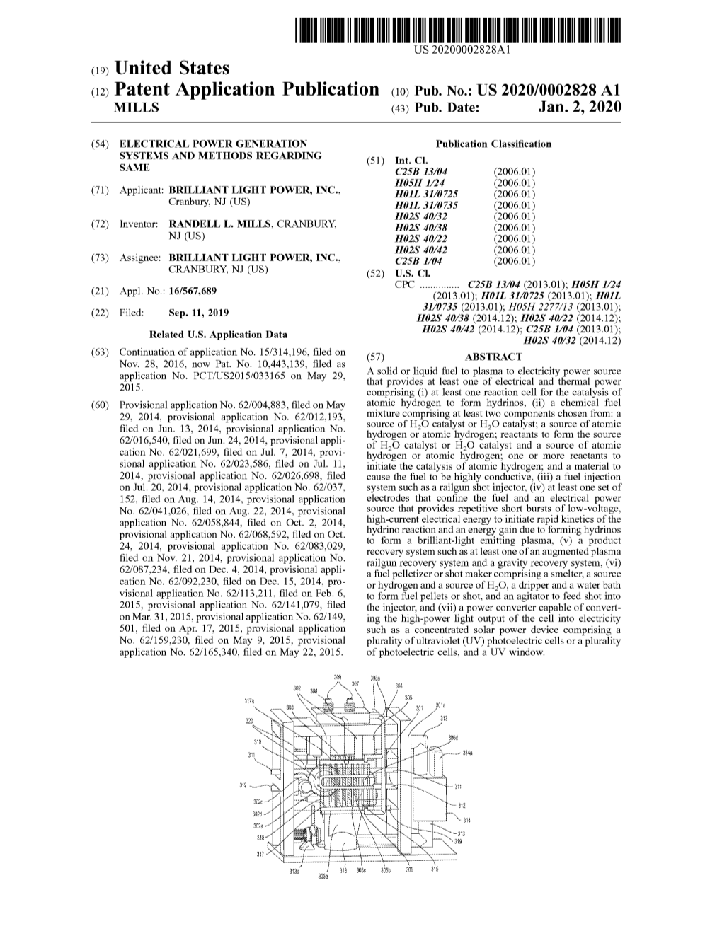 (19) United States (12) Patent Application Publication (10) Pub