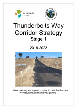Thunderbolts Way Corridor Strategy Stage 1
