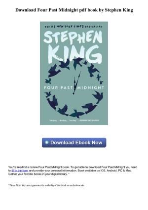 Download Four Past Midnight Pdf Ebook by Stephen King