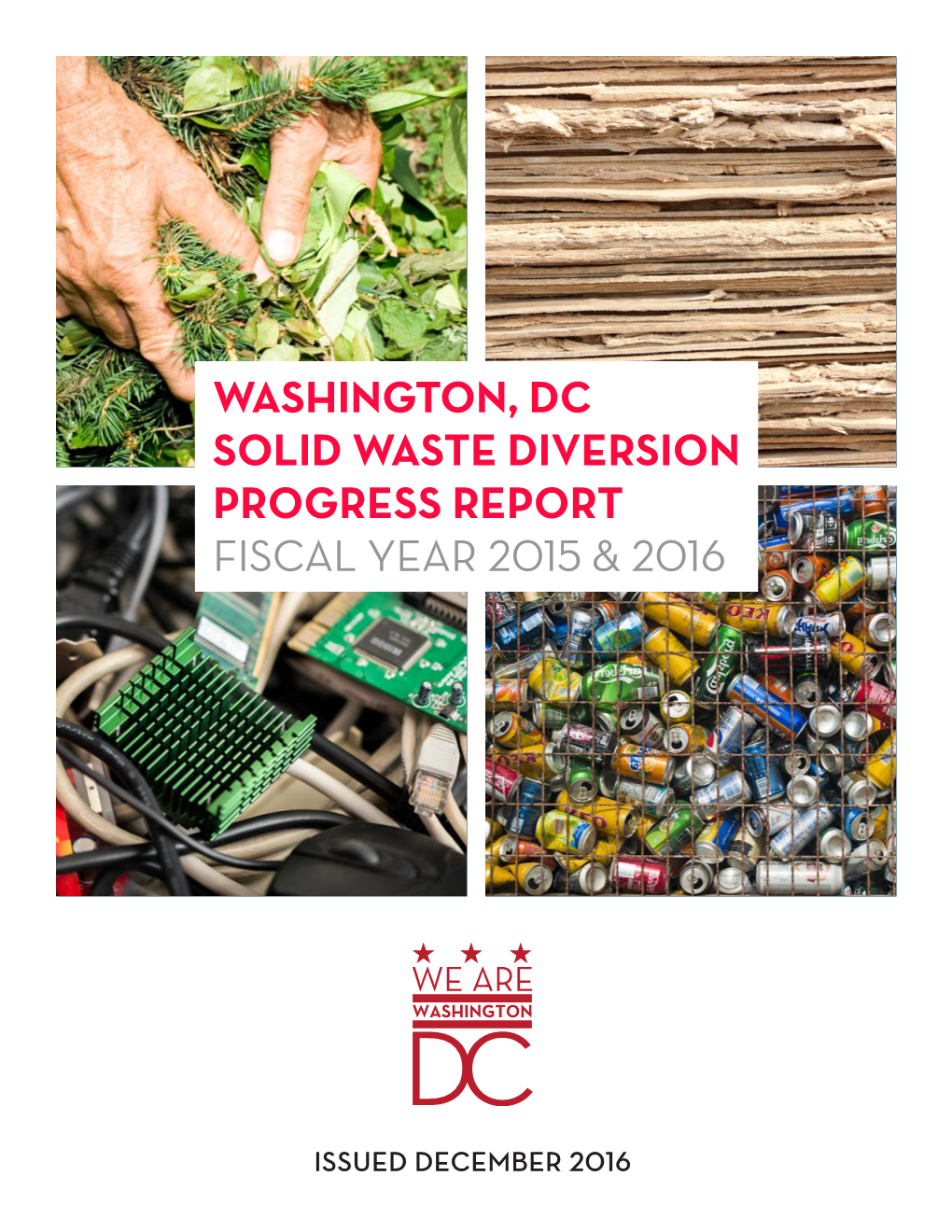 Washington Dc Solid Waste Diversion Progress Report