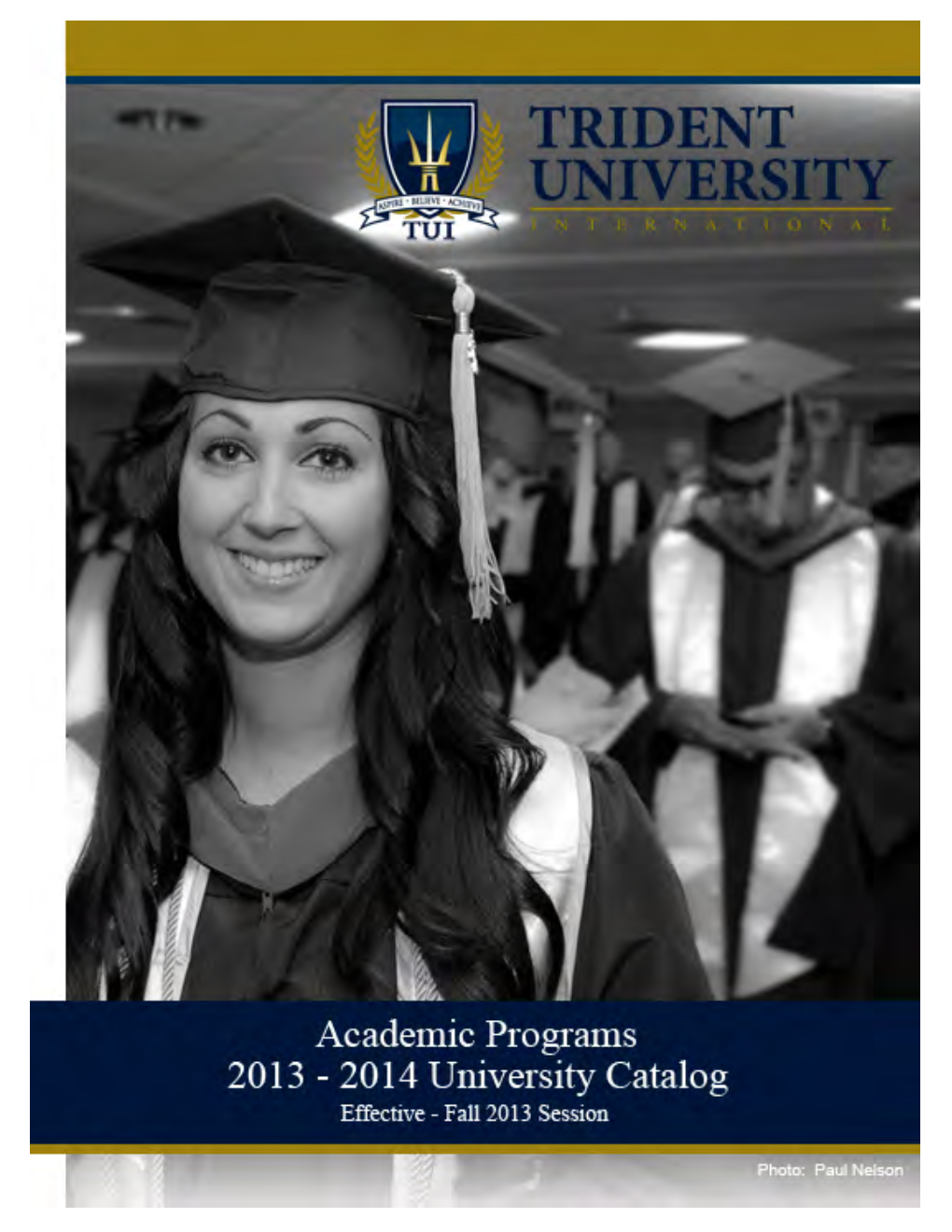 2013-2014 University Catalog – Academic Programs