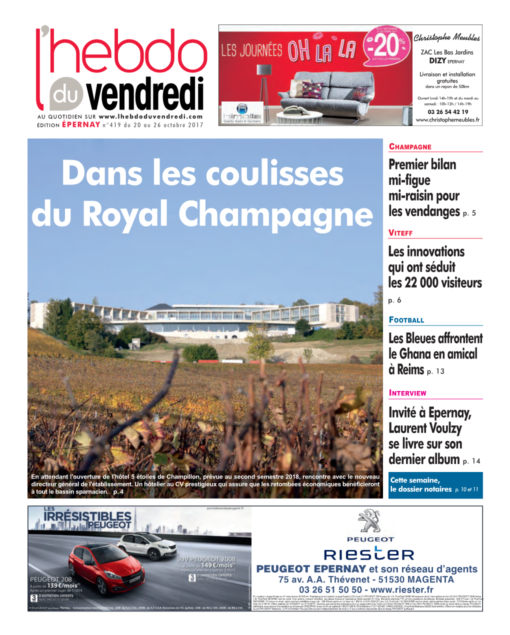 Dans Les Coulisses Du Royal Champagne