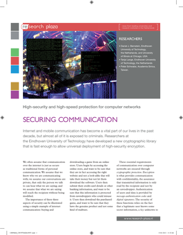 Securing Communication