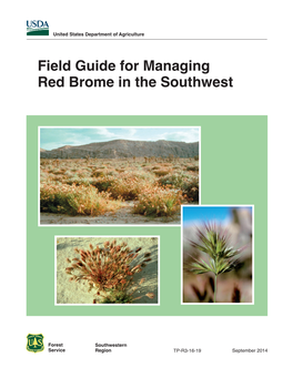 Red Brome in the Southwest