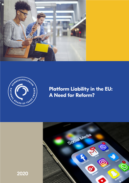 Platform Liability in the EU: a Need for Reform? 2020