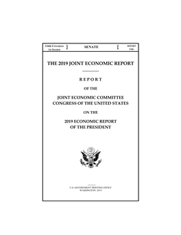 The 2019 Joint Economic Report