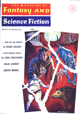 Latest Issue of Fantasy and Science Fiction