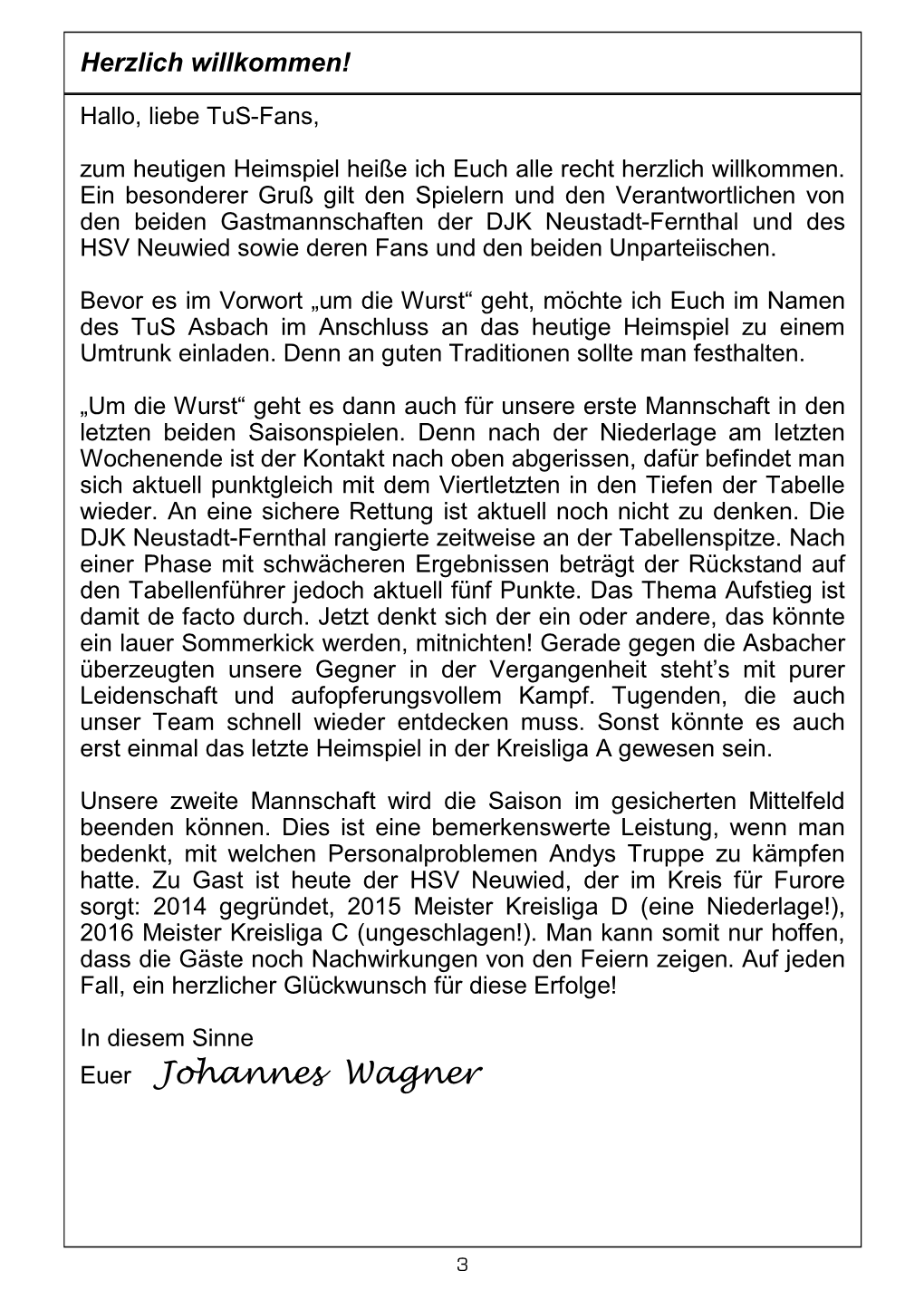 Stadionzeitung 15 16 Ausgabe 13