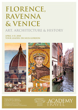 Florence, Ravenna & Venice