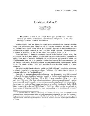 Revisions of Minard