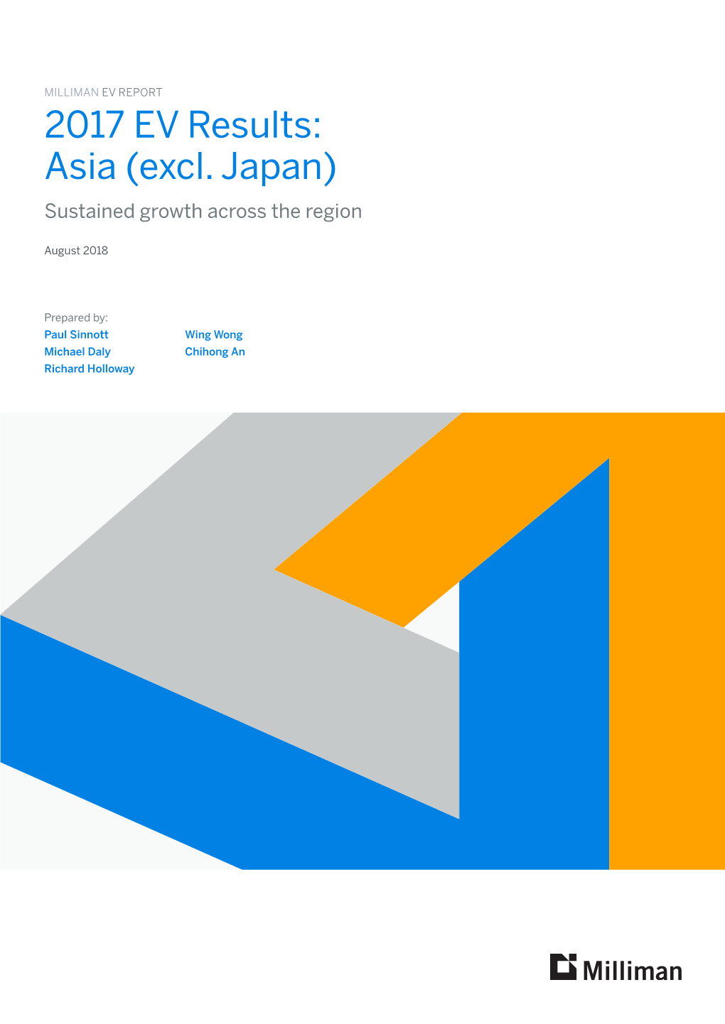 2017 EV Results: Asia (Excl. Japan) Sustained Growth Across the Region